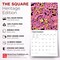 BrownTrout; Microscopic World of Innerspace | 2027 12 x 24 Inch (Hanging) Monthly Square Wall Calendar | Plastic-Free; Category:Wall Calendars; Image:7